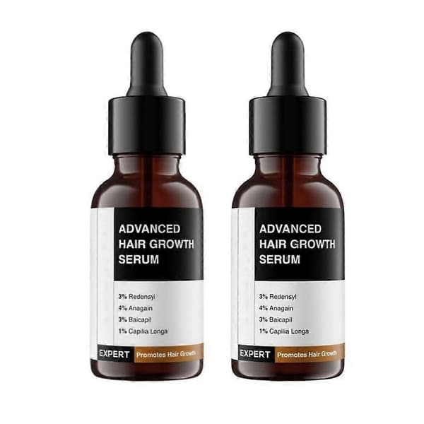 1/2/3x Bare Anatomy Advanced Hair Growth Serum - 30ml 2pcs