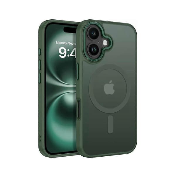 16 Cover - Magsafe Mat Cover - Mørkegrøn
