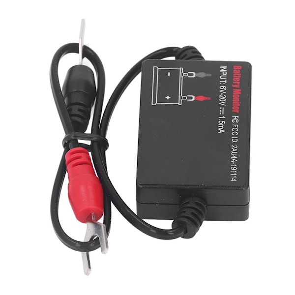 Batterimonitor BT 4.0 Mobile APP Monitoring Tester för 12V bilbatteri 6‑20V ingång 0.1
