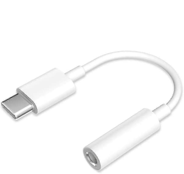 3,5 mm hovedtelefonadapter til Huawei P20, Xiaomi 6 Oneplus 7 osv.