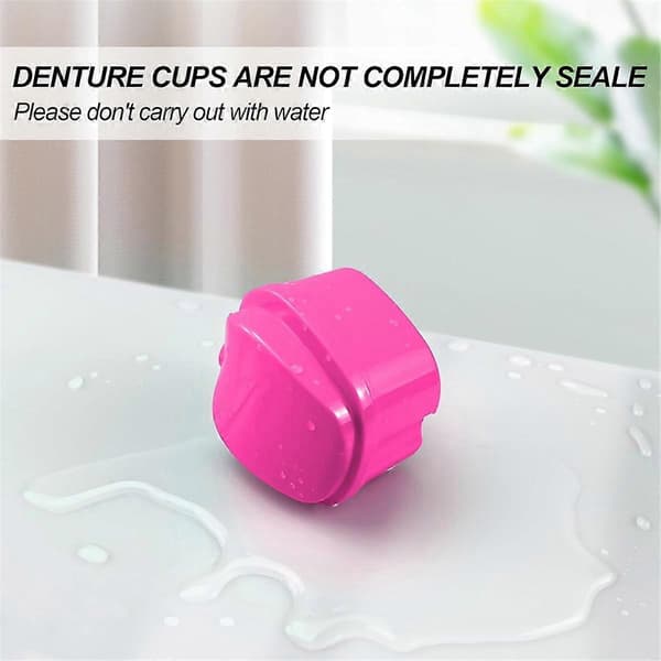 New hot-selling goods 2026-2027 Denture Bath Case Cup Holder Cleaner Container False Teeth