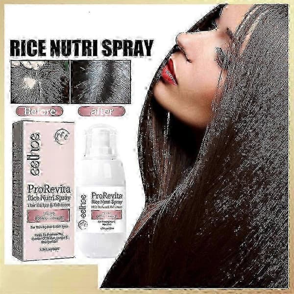 3 stk. Zephta H-Regrow 2.0, Zephta Hårgenvækst, Prorevita Ris Nutri Spray, til hår