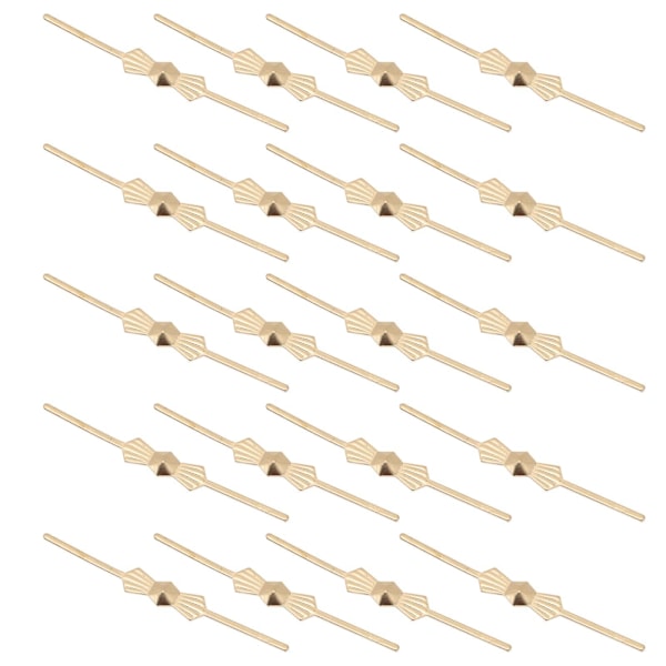 200 stk Klesbelte Lysekronelås Krystallprisme Pins Lysekronel Krystallprismer Klips