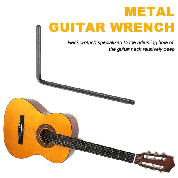 Gitarrhalsjusteringsnyckel för Martin akustisk gitarr (5MM) Nero