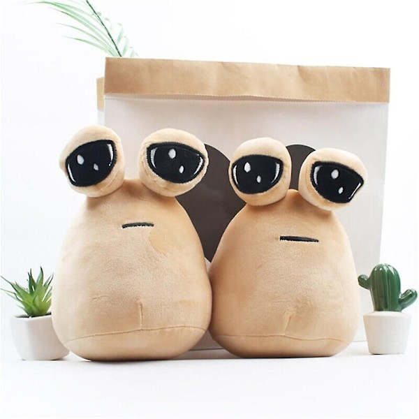 My Pet Alien Pou Plushie - Diburbin tunteellinen avaruusolento - Pehmolelu - Koti- ja lahjaesine