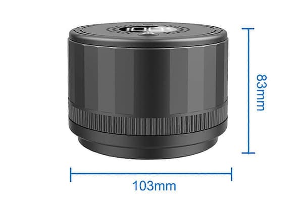 Elektrisk Mason Jar Vakuumforsegler Sæt til Madopbevaring og Konservering Black One Size