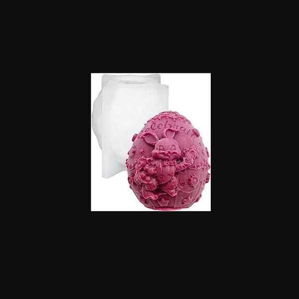 Silikon egg- og kaninlysform Egg- og kaninlysform Cameo lysform
