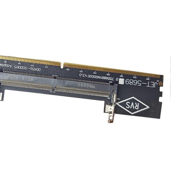 DDR5 Laptop til Desktop Hukommelsesadapterkort Notebook til PC Computer Hukommelsesudvidelsesadapter med Stabil Strømforsyning