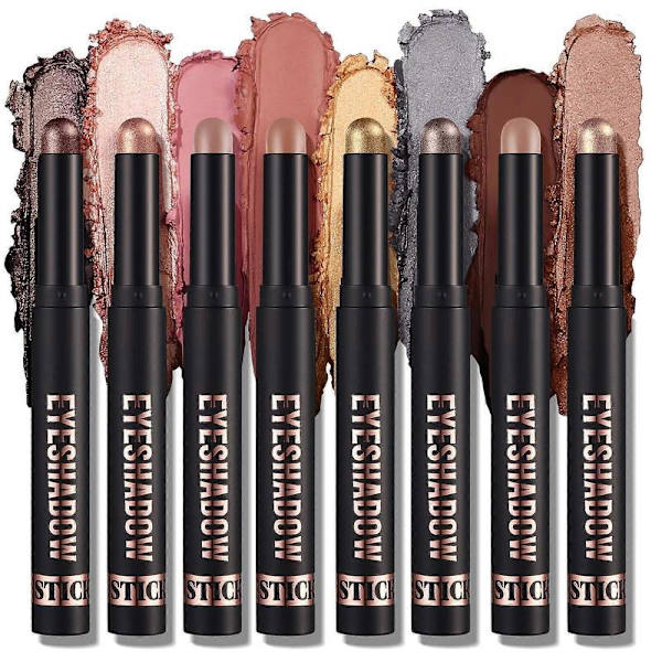 Eyeshadow Stick, Long-lasting Cream Eyeshadow Stick, Matte & Eyeshadow Eye Makeup