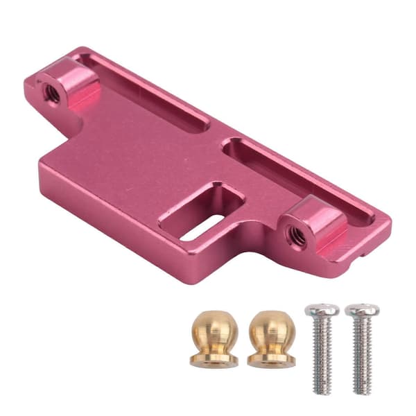 til WPL D12 1/10 RC Lastbil Bil Opgraderingsdele Metal Styregruppe Samling Styrestykke Reservedele, Rød Red