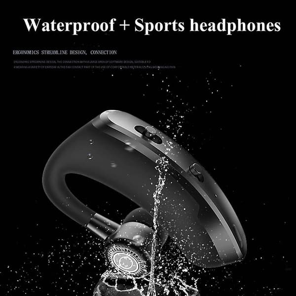 Bluetooth-headset med mikrofon, trådlöst