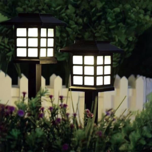 Trädgårdslampa Lykta Solcell - 6 st 920