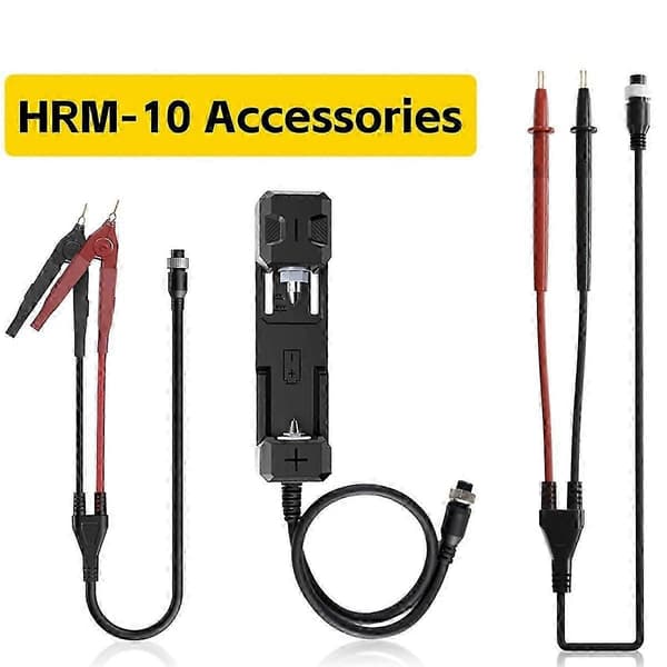 HRM-10 Batteri Intern Modstandsmåler Rund Stik Tilbehør As Shown B