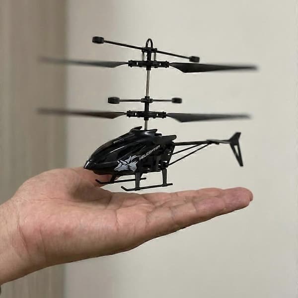 2025 Mini Helikopter, Supermindre RC Helikopter Inomhusflygplan Med Höjdhållning