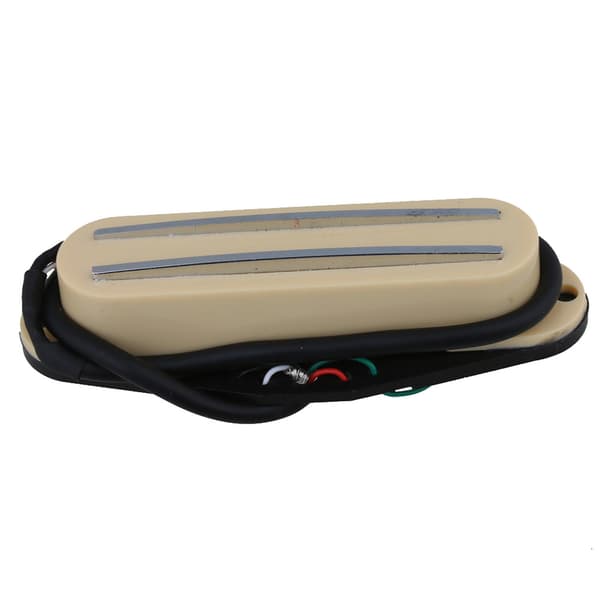 83x25x21mm Elgitarr Dual Rail Humbucker Pickups Gräddvit