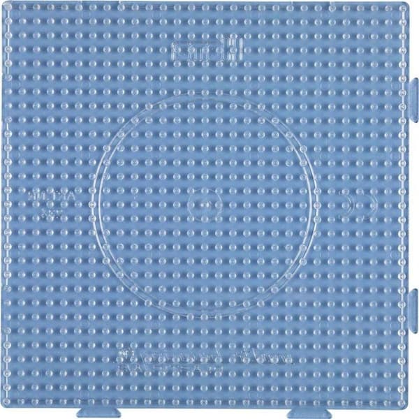 Hama Midi Bead Plate Square Large Transparent 10-pack Transparent transparent
