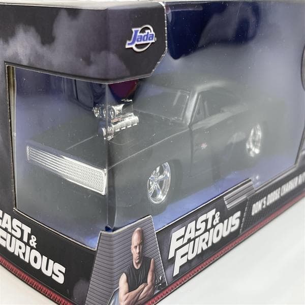 Fast and Furious Doms Dodge Charger R/T Mat Sort 1:32 Skala Jada 253202000 97214