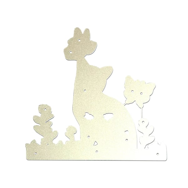 Flower For Cat Metal Cutting Dies Handmade Stencil Mold Embossing Pattern