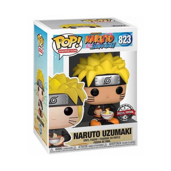 Naruto Uzamaki Spiser Ramen Eksklusiv Spise 823 Pop Vin