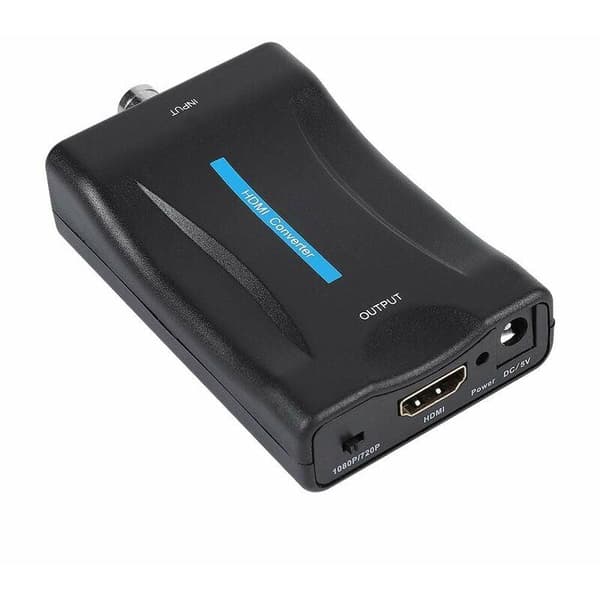 BNC til HDMI-videoadapter, 1080P/720P HD-skjerm BNC til HDMI-konverter