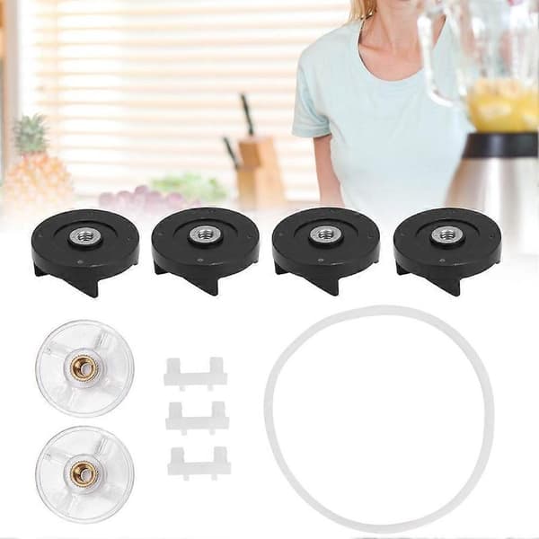 6 Basegir og Bladgir Erstatningsdel for Magic Bullet Blender 250W