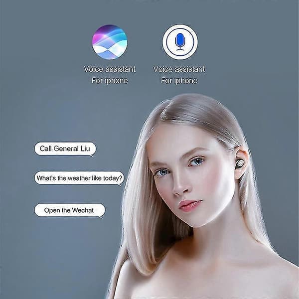 Trådløst Bluetooth-headset med berøringsfunksjon