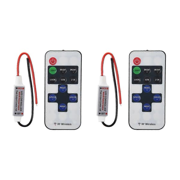 Kompatibel medregler Fb Dimmer För Enfärgad Led Strip Rem 12a Dc5v-24v