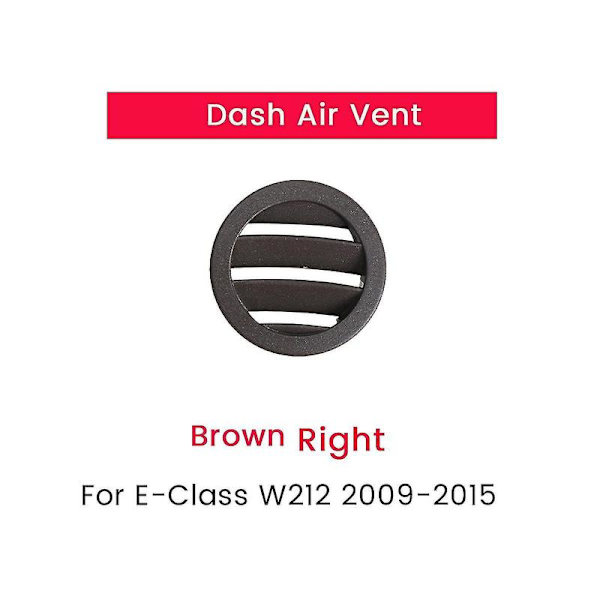 Højre Side Instrumentbræt Ventilationsgitter Panel Beskyttelse Til E- W212 E300 2009-2015