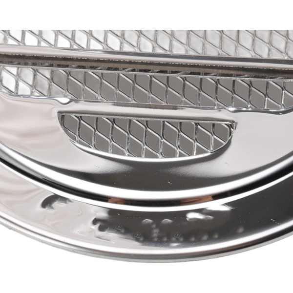 Eksosgitterdeksel rundt ventilasjonsdeksel Shard Design Multifunksjonell korrosjonsbestandig for kjøkkenhette (100 mm)
