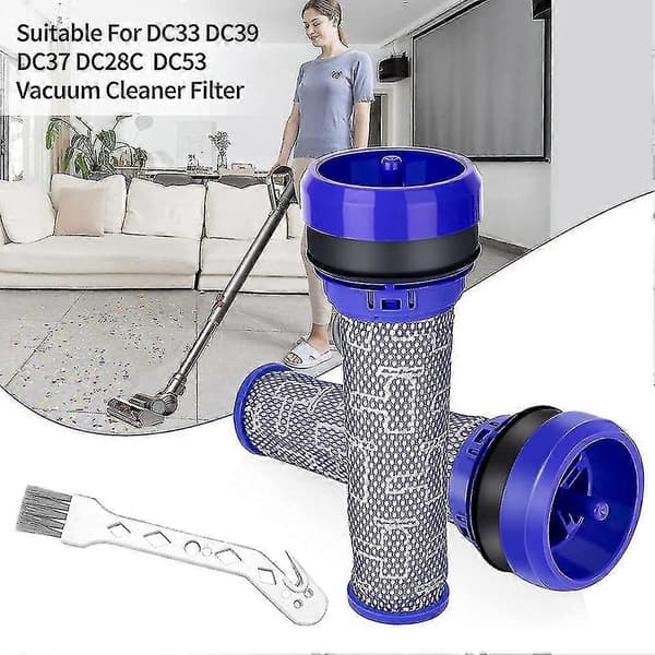 2 kpl suodattimia Dyson Dc33 Dc37 Dc39 Dc28c Dc53 -malleihin, 92341301