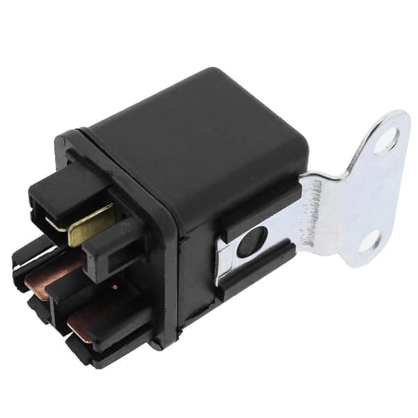 12V Gløderør Relæ Tidsforsinkelsesrelæ til Kubota Yanmar 119650-77911 11965077911 Nero