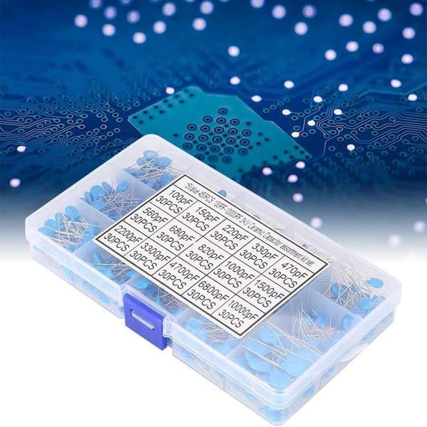450PCS 100pF-10000pF Capacitor Capacitor Kit Ceramic Capacitor