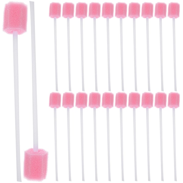 100 Pcs Adult Toothbrush Sponge Mouth Swabs Mouth Care Swabsoral Sponges Disposable Mouth Swabs Dental Sponges