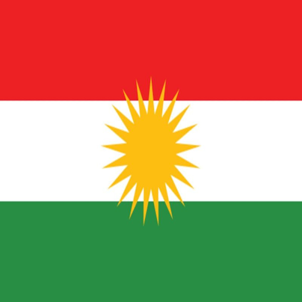 Flagga - Kurdistan 100 100 Kurdistan