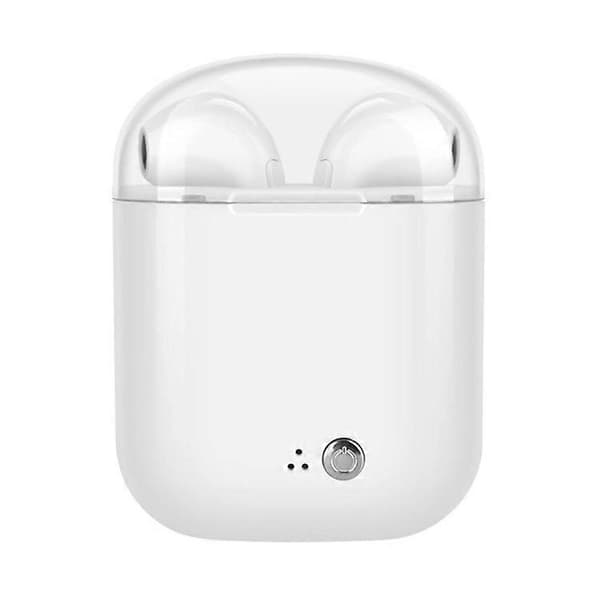 Binaural trådløst Bluetooth-hodesett Silver