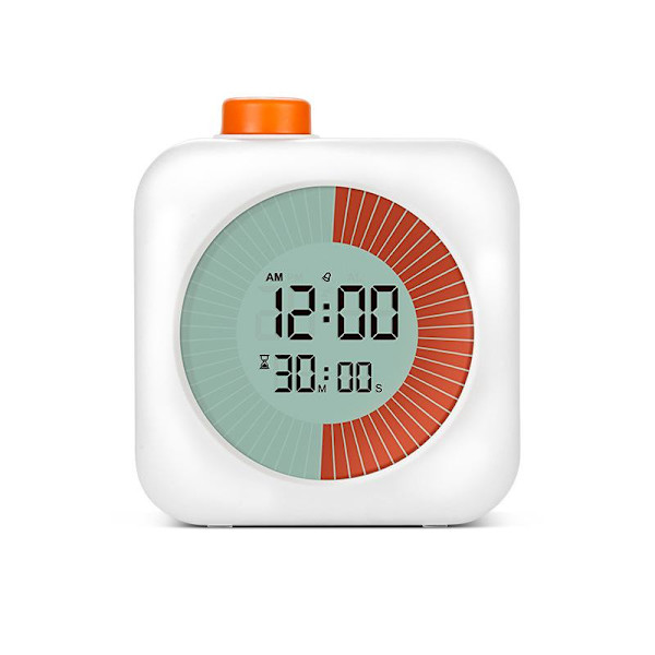 Digital visuel timer, Time Timer med nedtælling, alarm, ur, 60