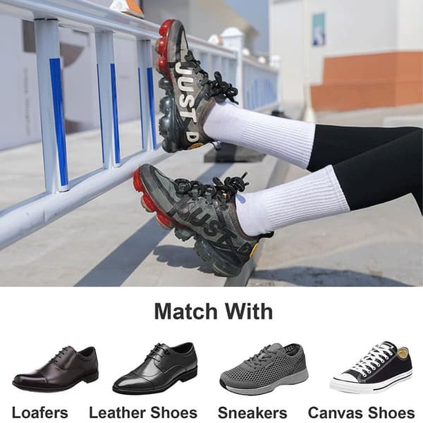 Bomuldsstrømper til kvinder, lette, bløde, komfortable, åndbare strømper, business casual ankelstrømper.