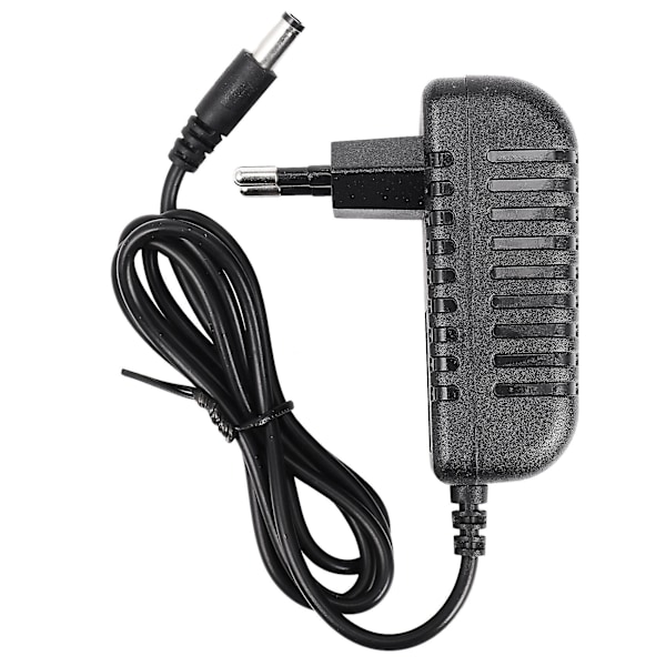AC/DC 12V 2A 24W Nätadapter Transformator för 5050 3528 Ljus EU-kontakt black