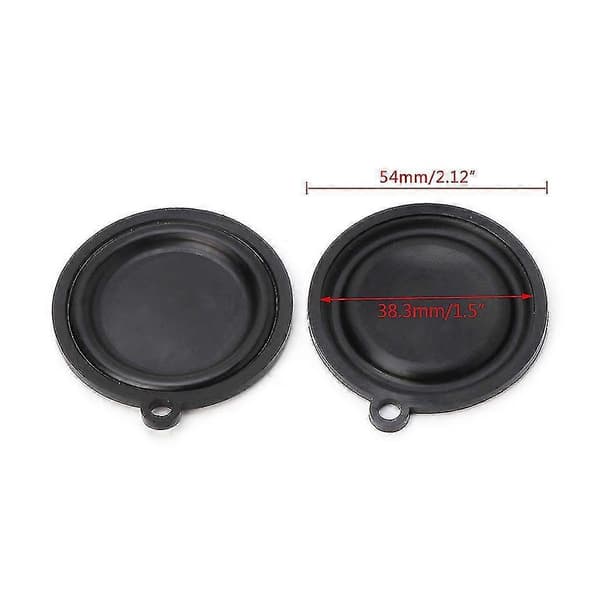 10st 54mm tryckmembran för varmvattenberedare gastillbehör vattenanslutning