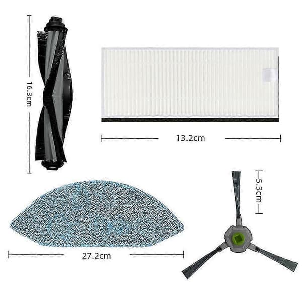 Puhdistustarvikkeet Ecovacs Deebot U2 / Dgn22 -robotti-imurille