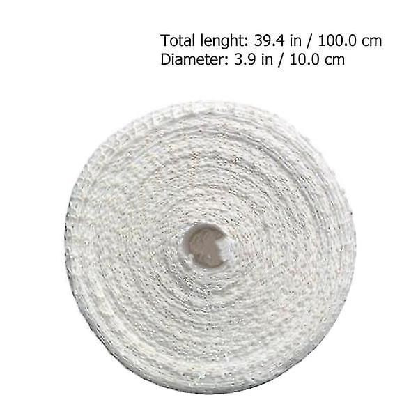 4 stk. Kødkødsrulle Bomuldssok Elastisk Kødkøds Pølse Net White 100X10cm