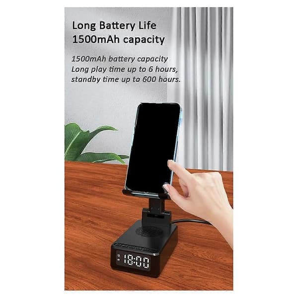BQ12 Mobiltelefonholder Stand Trådløs Oplader
