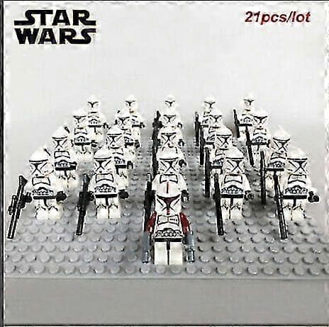Star Wars Phase1 Clone Troopers Minifigurer Barnleksaker Presenter 21PCS/Set 2025