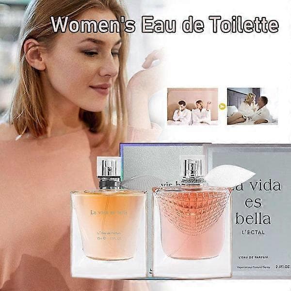La Vide Es-Bella True Love Rose Blommig Parfym Långvarig Doft EDP 75ml^ rosa 75ml