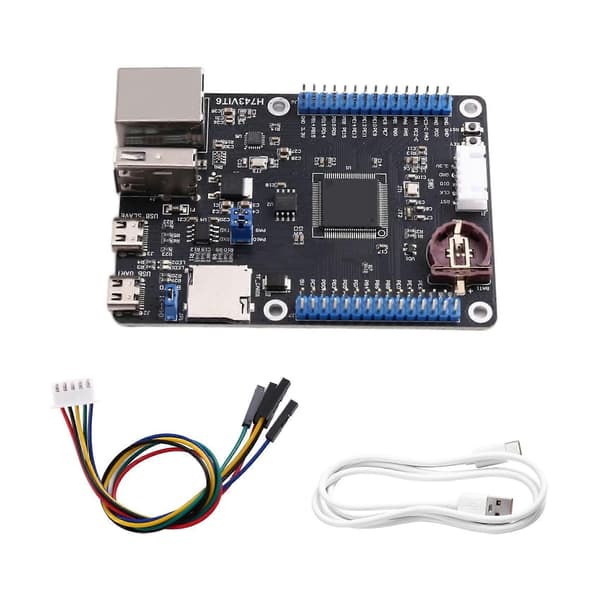 STM32H743VIT6 Udviklingskort Kernekort Lille Systemkort Ethernet Ethernet Ydeevne Overgår STM32F407 Svart