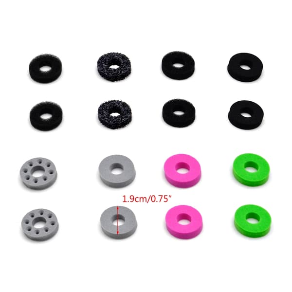Nye hot-sælgende varer 2026-2027 16 stk. Aim Assist Rings Motion Control Ringe til PS5-PS4 Switch PRO Game Controller Ekstra svampering