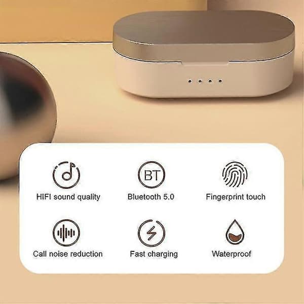 Bluetooth-hodesett svart