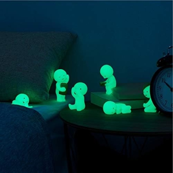 Ægte Smiski Corner Luminous Elf Series Blind Box, Figur Gave, Tilfældig Stil, 1 stk Bed