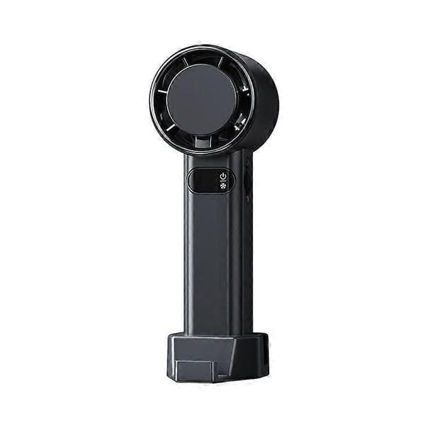 100-trins Mini Turbo Ventilator med Iskompressorkøling Black