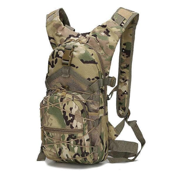 Taktisk sykkelryggsekk Camo